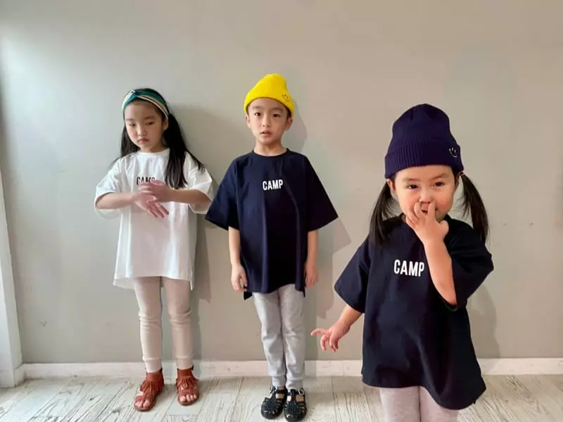 The Grey - Korean Children Fashion - #childofig - Camp Boxy Tee - 3