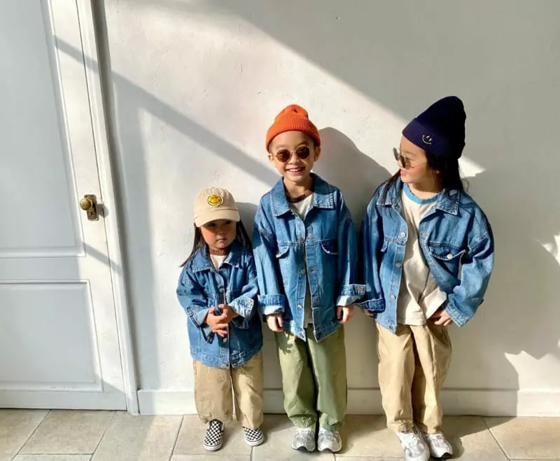 The Grey - Korean Children Fashion - #childrensboutique - Original Denim Jacket