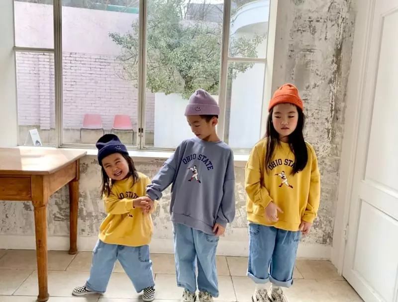 The Grey - Korean Children Fashion - #childrensboutique - Pumpkin Crop Jeans - 12