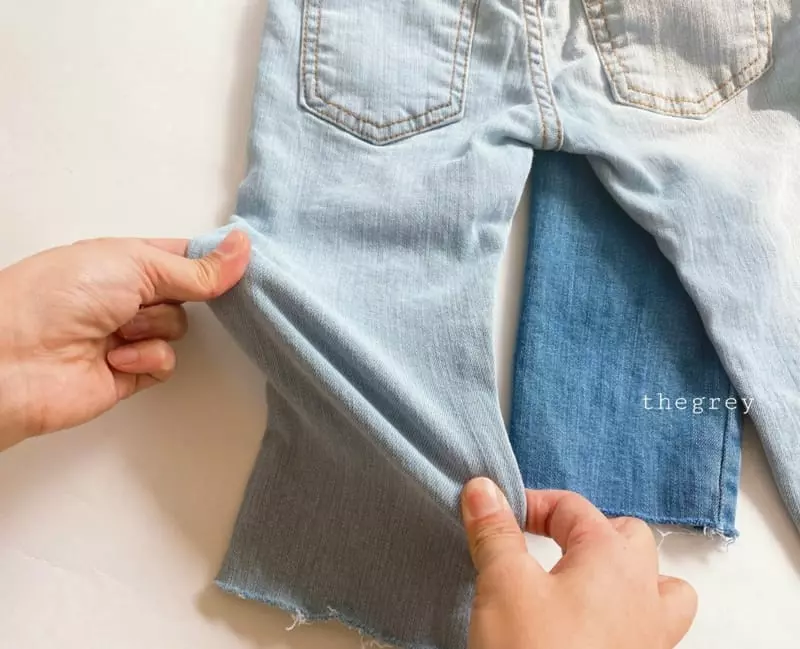 The Grey - Korean Children Fashion - #childrensboutique - New Crop Jeans - 9