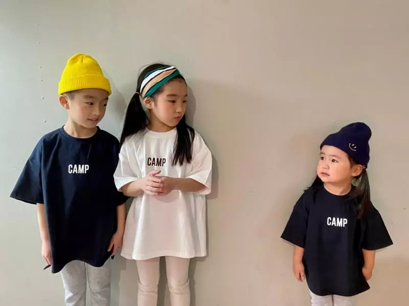 The Grey - Korean Children Fashion - #childofig - Camp Boxy Tee - 4