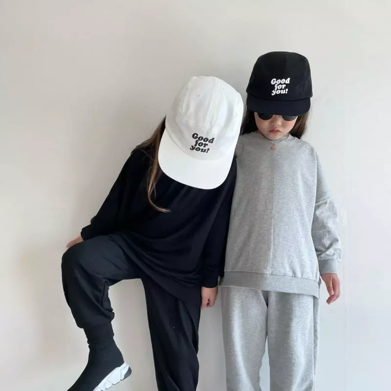 The Grey - Korean Children Fashion - #designkidswear - Muzi Top Bottom Set - 5