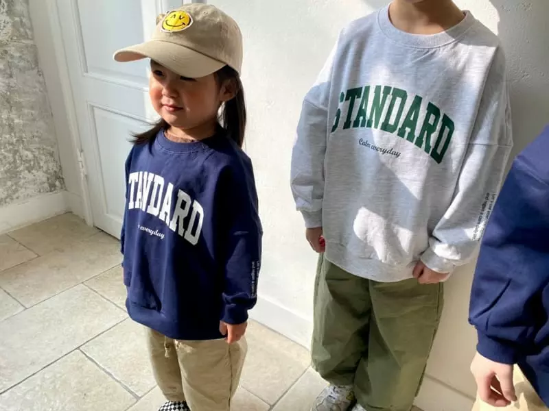 The Grey - Korean Children Fashion - #childrensboutique - Standard Sweatshirt - 4