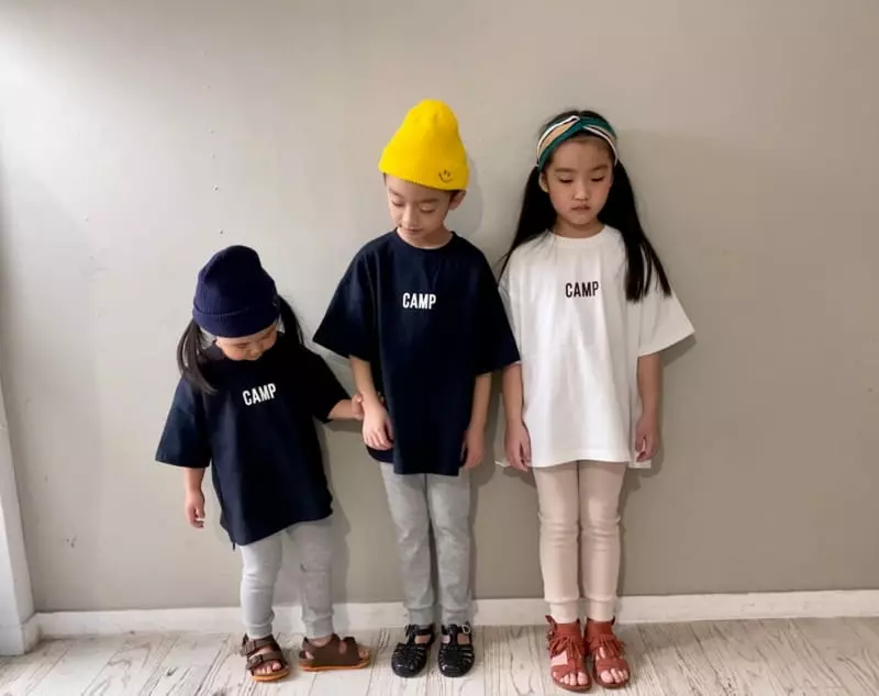 The Grey - Korean Children Fashion - #discoveringself - Camp Boxy Tee - 6