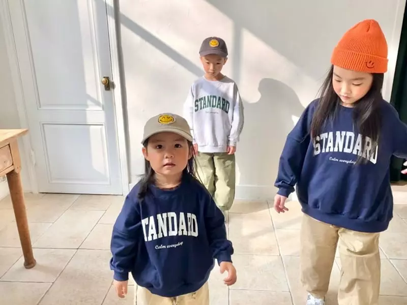 The Grey - Korean Children Fashion - #discoveringself - Standard Sweatshirt - 5