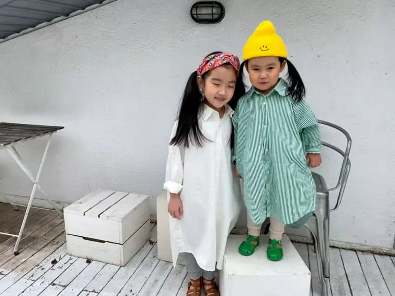 The Grey - Korean Children Fashion - #fashionkids - Shirt One-piece - 5