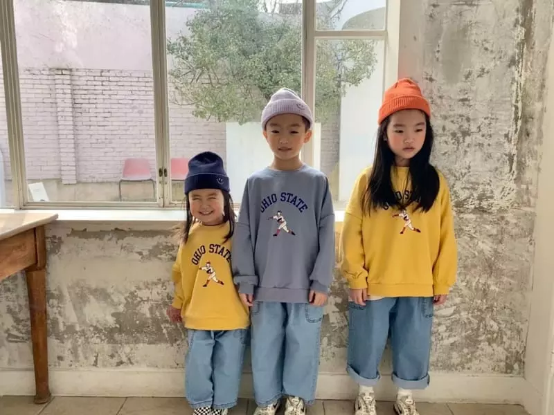The Grey - Korean Children Fashion - #fashionkids - Pumpkin Crop Jeans