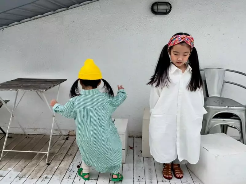 The Grey - Korean Children Fashion - #kidsshorts - Shirt One-piece - 6