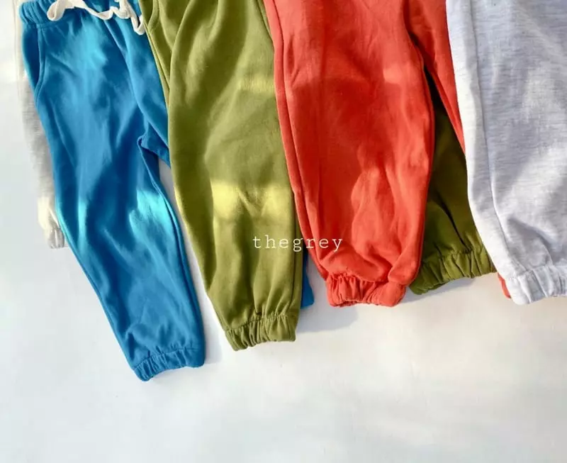 The Grey - Korean Children Fashion - #kidsshorts - Jogger Pants - 12