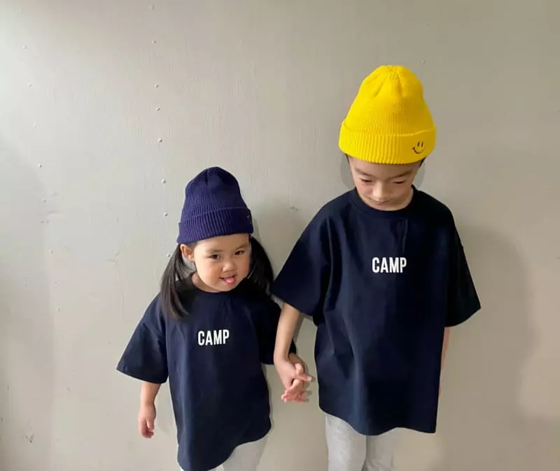 The Grey - Korean Children Fashion - #kidsshorts - Camp Boxy Tee - 8