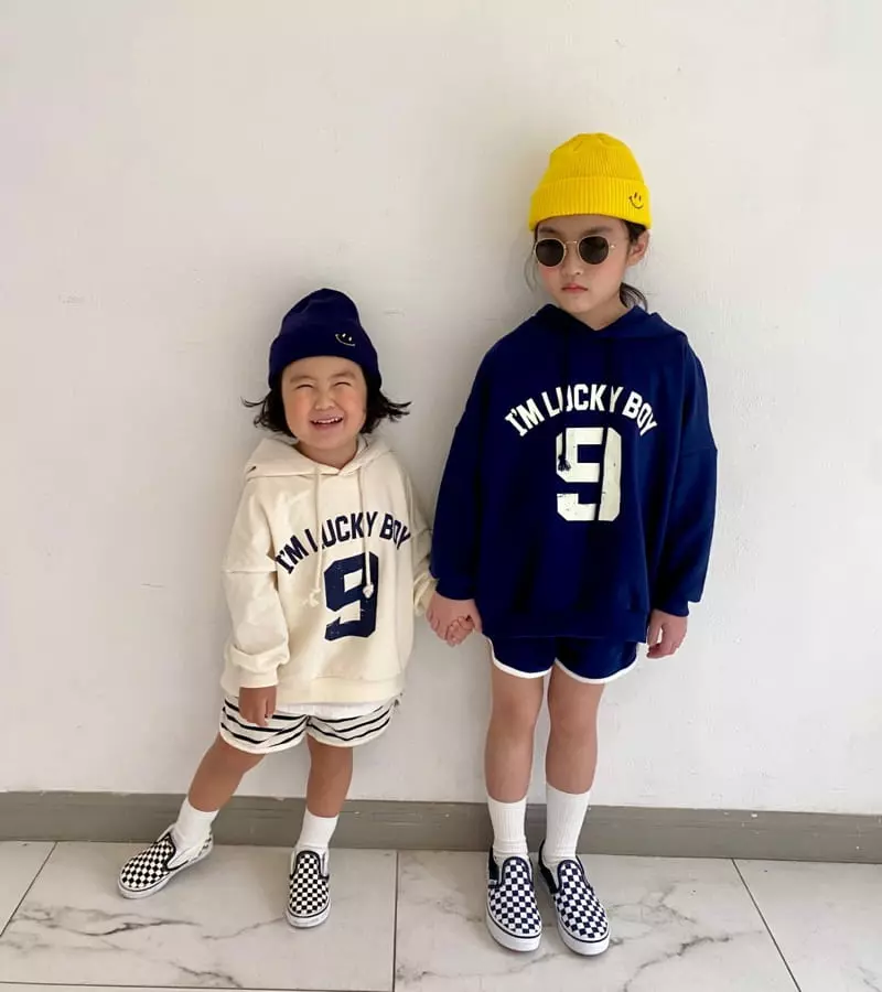 The Grey - Korean Children Fashion - #kidsshorts - Boy Hoody - 5