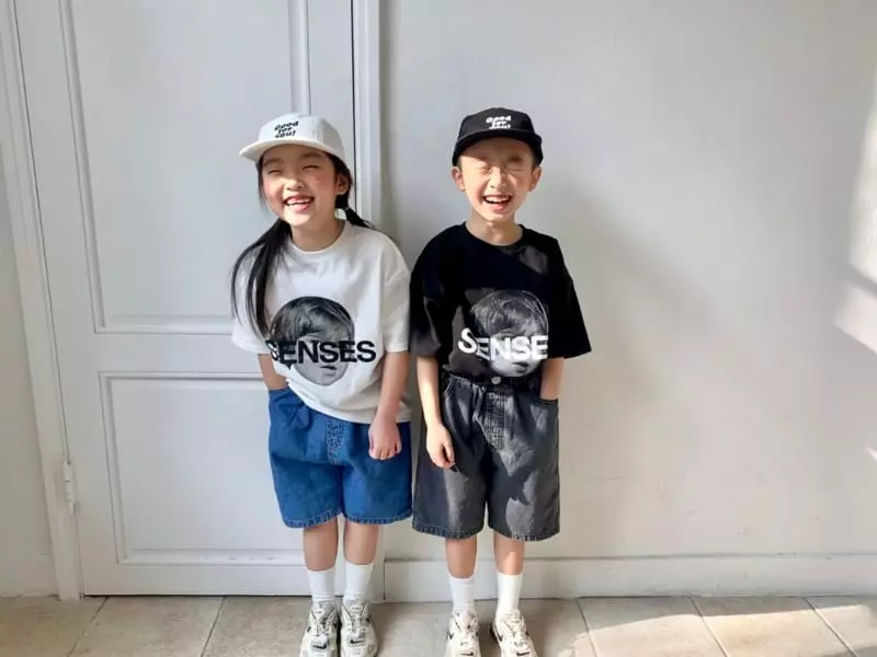 The Grey - Korean Children Fashion - #kidsshorts - Sence Tee - 4