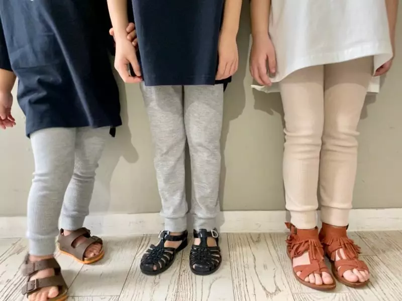 The Grey - Korean Children Fashion - #kidzfashiontrend - Waffle Leggings - 3
