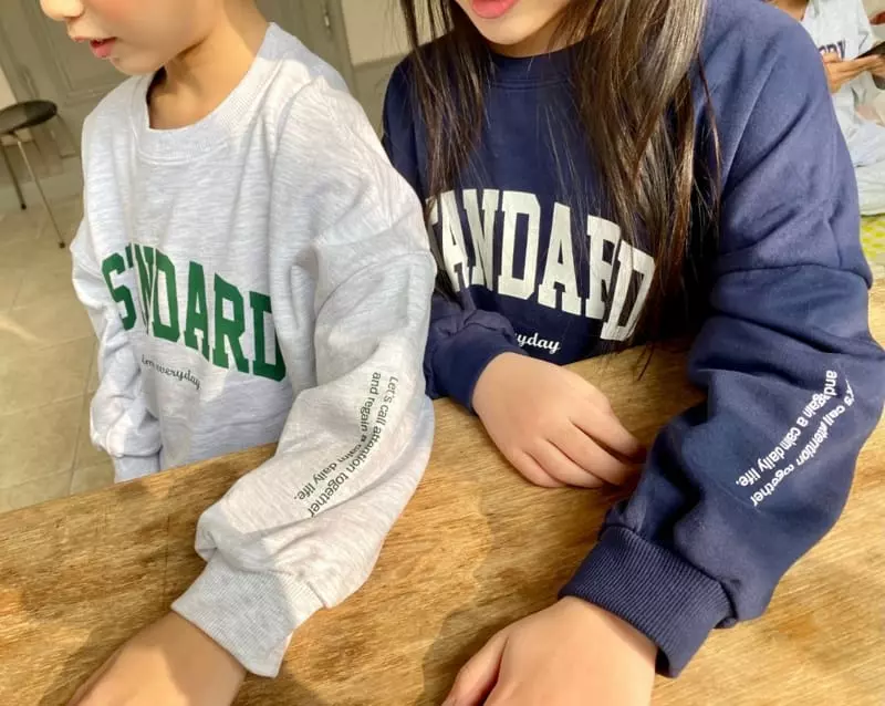 The Grey - Korean Children Fashion - #kidzfashiontrend - Standard Sweatshirt - 9