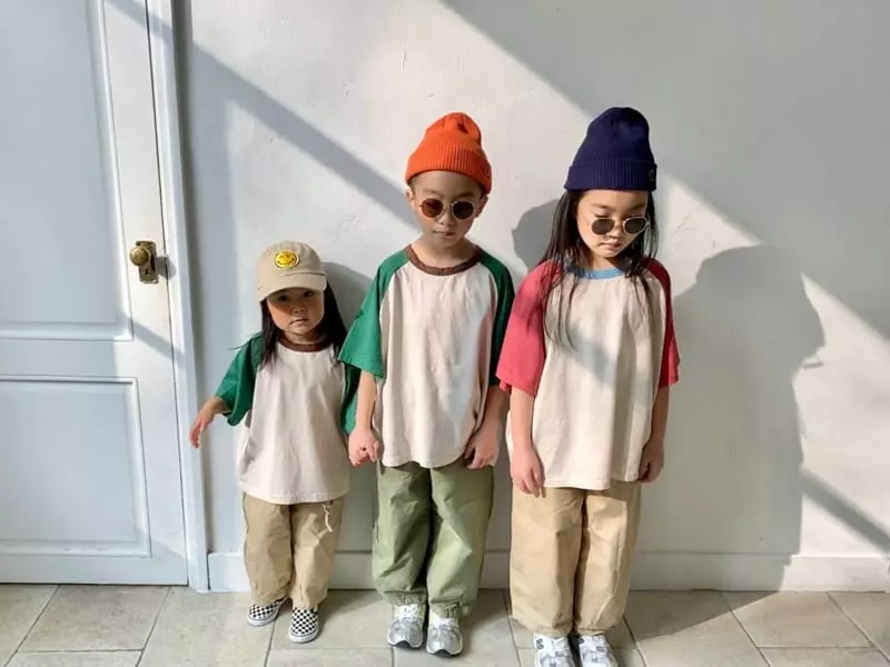 The Grey - Korean Children Fashion - #kidzfashiontrend - Raglan Washing Tee - 6