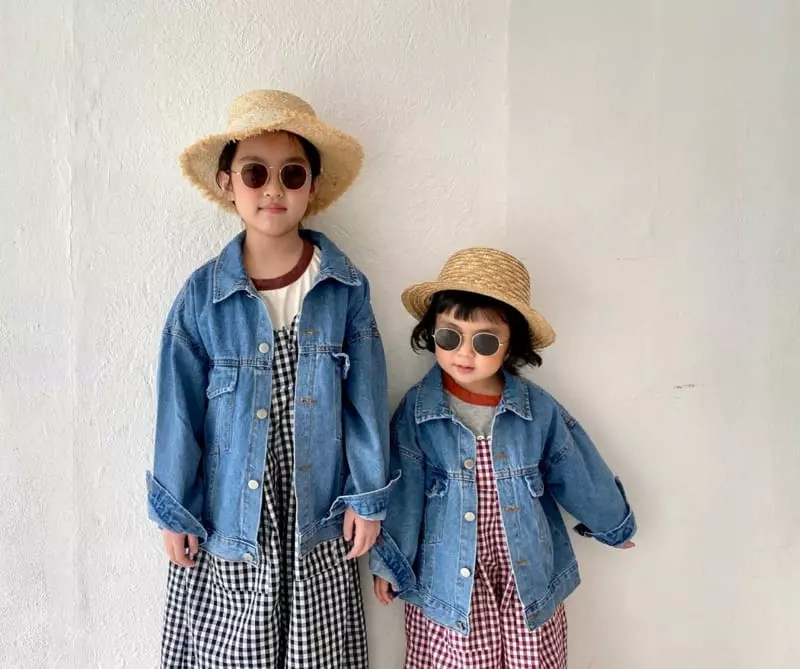 The Grey - Korean Children Fashion - #littlefashionista - Original Denim Jacket - 9