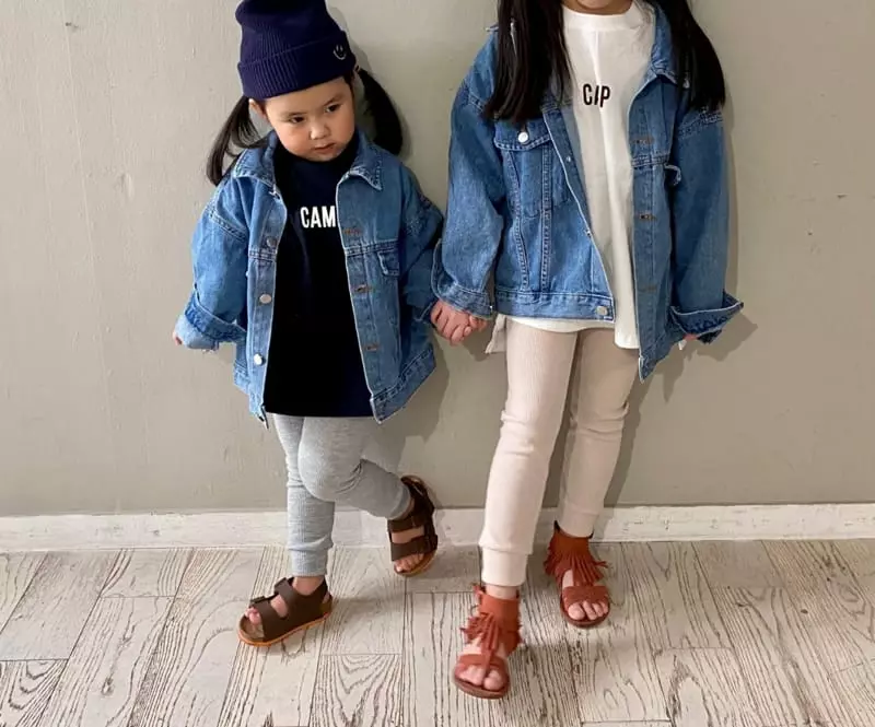 The Grey - Korean Children Fashion - #littlefashionista - Waffle Leggings - 5