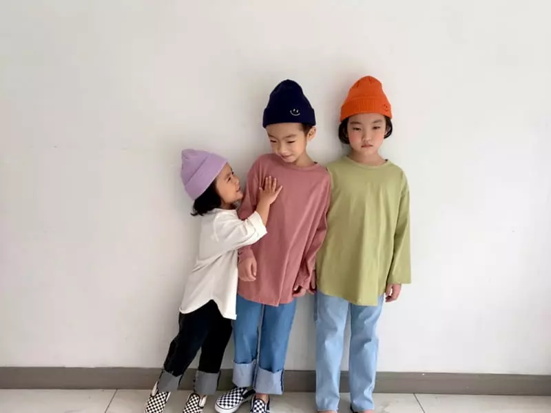 The Grey - Korean Children Fashion - #littlefashionista - New Crop Jeans - 3