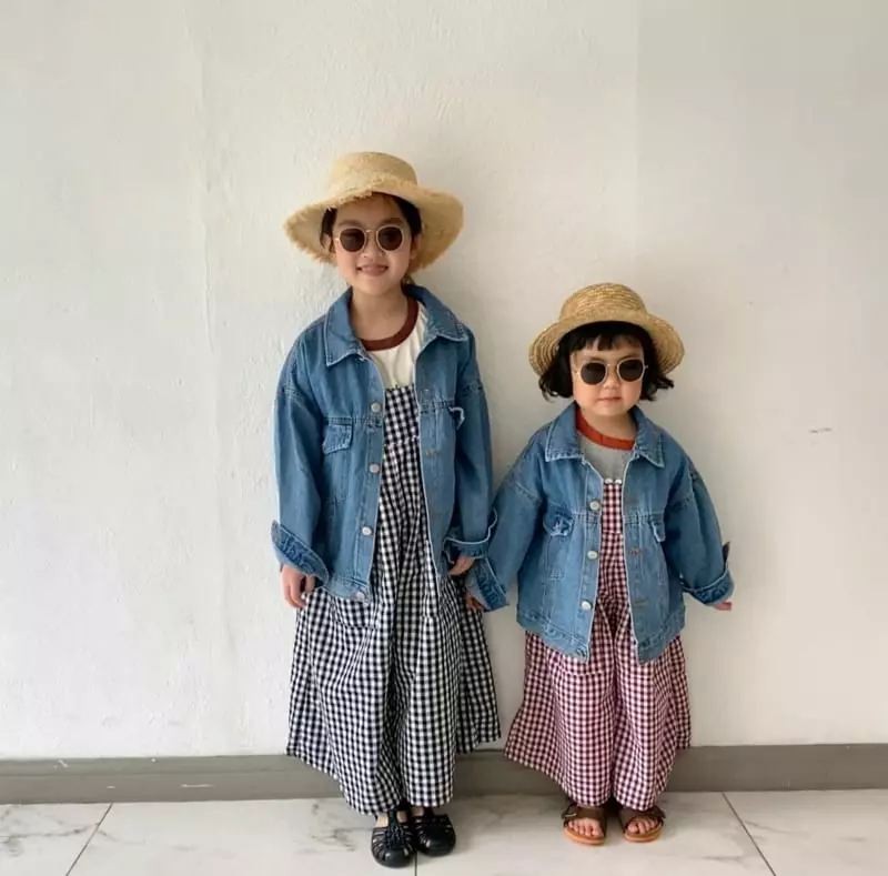 The Grey - Korean Children Fashion - #magicofchildhood - Original Denim Jacket - 10