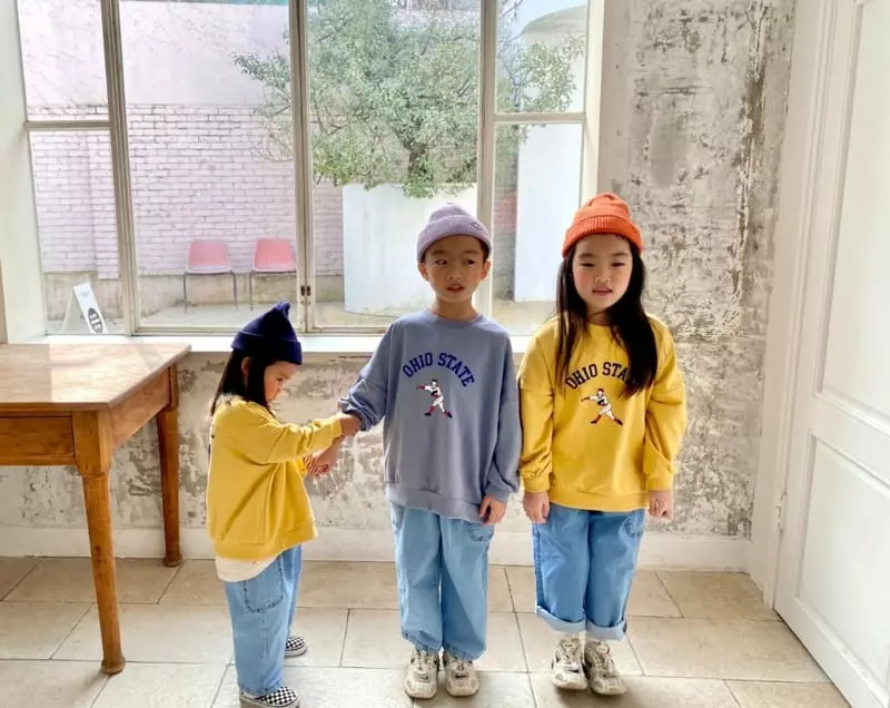 The Grey - Korean Children Fashion - #magicofchildhood - Pumpkin Crop Jeans - 7