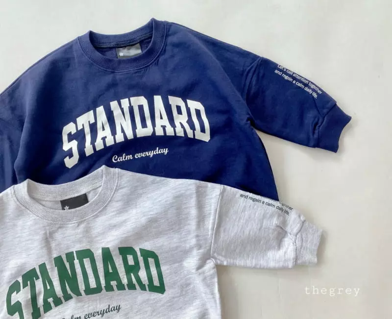 The Grey - Korean Children Fashion - #magicofchildhood - Standard Sweatshirt - 12