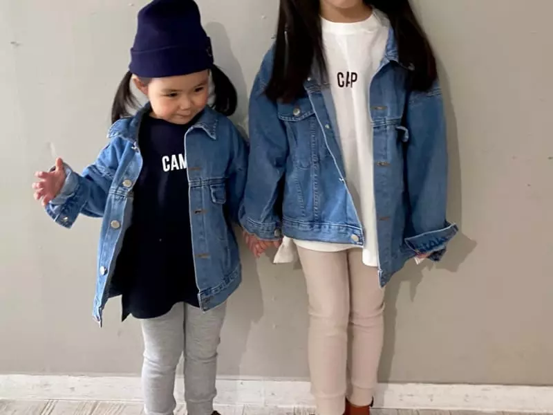 The Grey - Korean Children Fashion - #minifashionista - Original Denim Jacket - 11