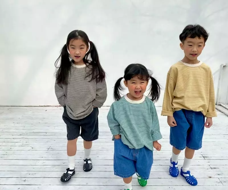 The Grey - Korean Children Fashion - #minifashionista - Wide Shorts - 9