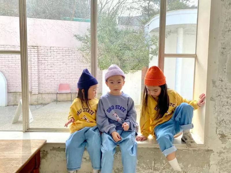 The Grey - Korean Children Fashion - #prettylittlegirls - Pumpkin Crop Jeans - 9