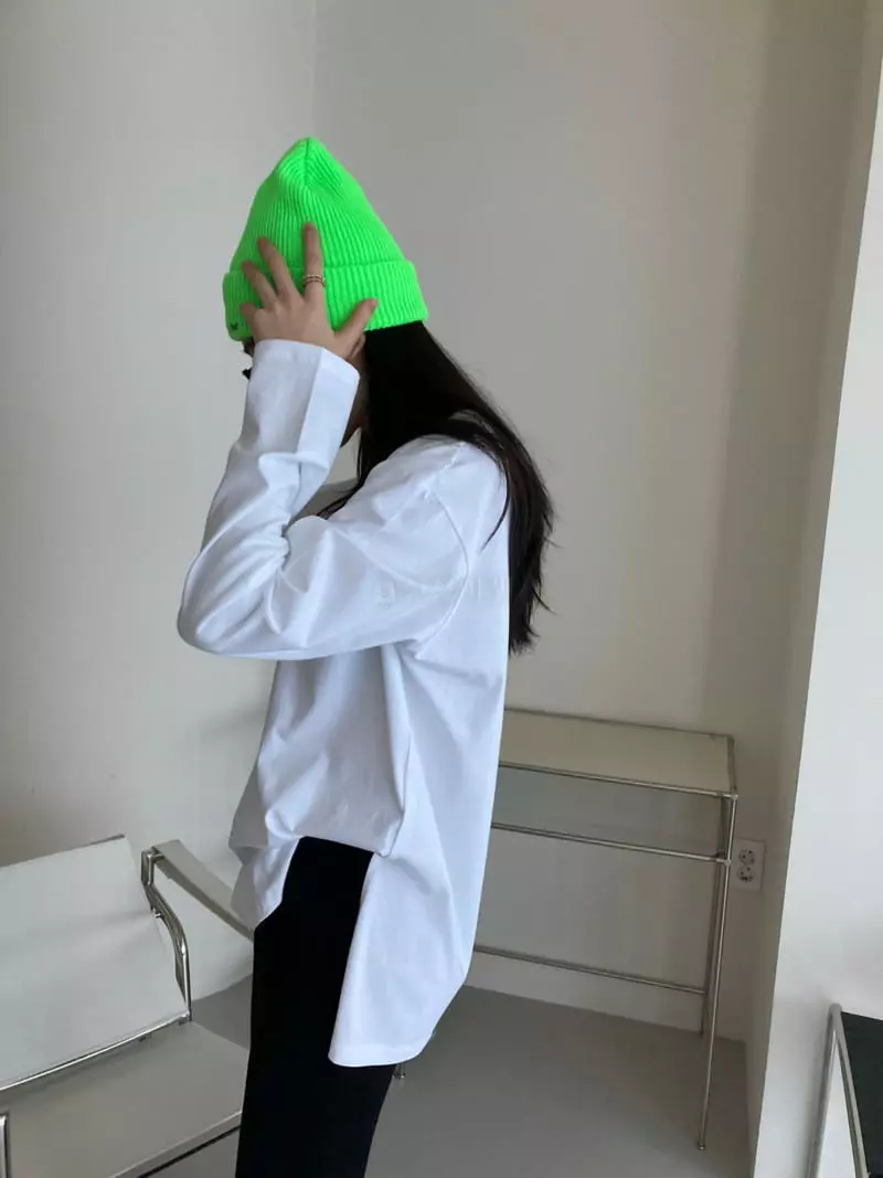 The Nkino - Korean Women Fashion - #pursuepretty - Unbalance Patch Tee - 5