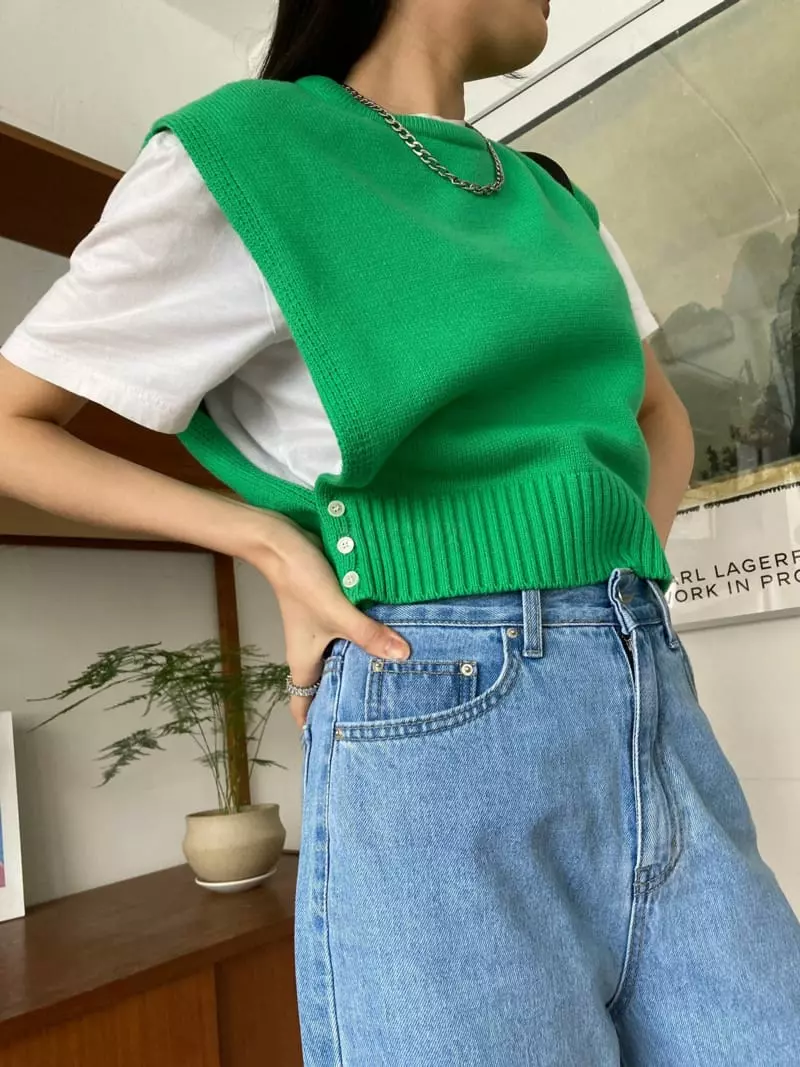 The Nkino - Korean Women Fashion - #pursuepretty - Cotton Vest