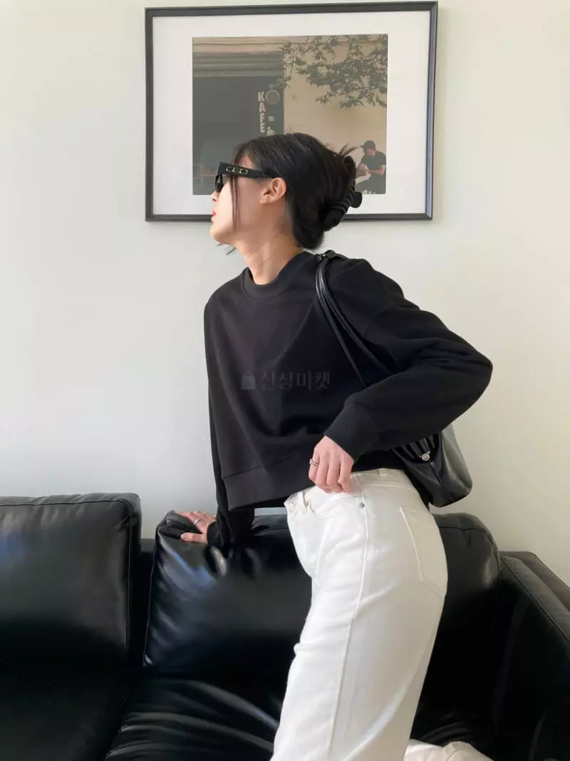 The Nkino - Korean Women Fashion - #restrostyle - Open Back Sweatshirt