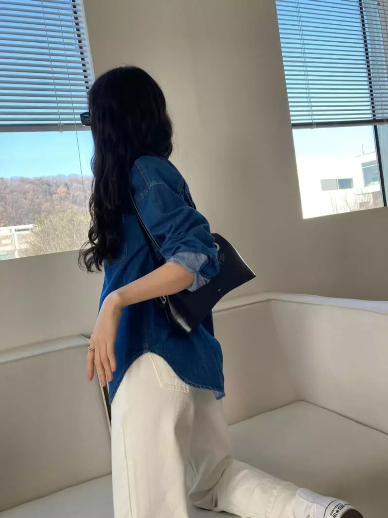 The Nkino - Korean Women Fashion - #thatsdarling - By Denim Shirt