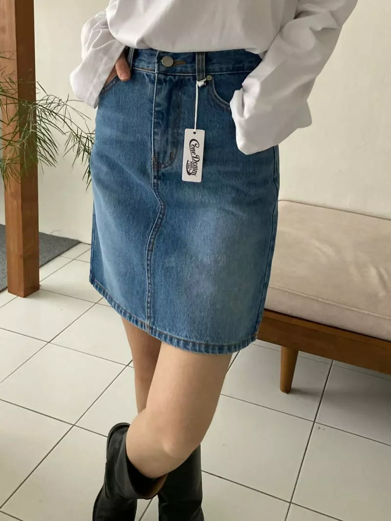 The Nkino - Korean Women Fashion - #vintagekidsstyle - Cone Mini Skirt - 2