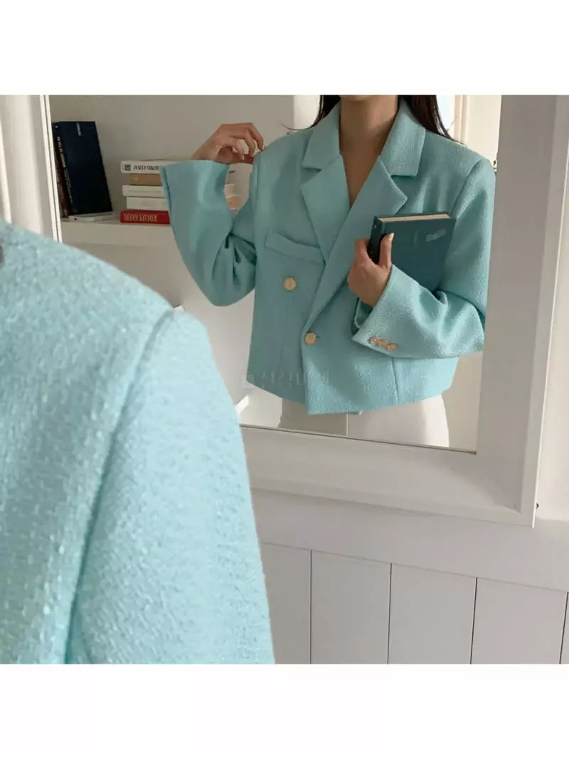 The Nkino - Korean Women Fashion - #vintagekidsstyle - Blit Tweed Jacket