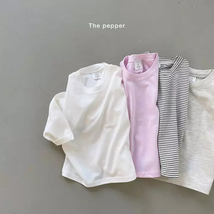 The Pepper - Korean Children Fashion - #Kfashion4kids - Basic Tee - 11