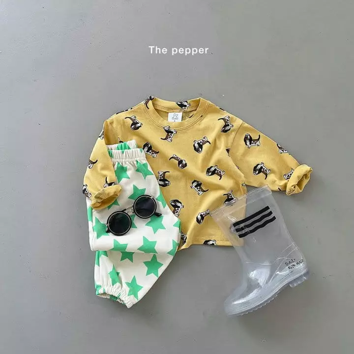 The Pepper - Korean Children Fashion - #stylishchildhood - Puppy Basic Tee - 4