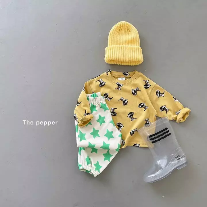 The Pepper - Korean Children Fashion - #childrensboutique - Puppy Basic Tee - 5