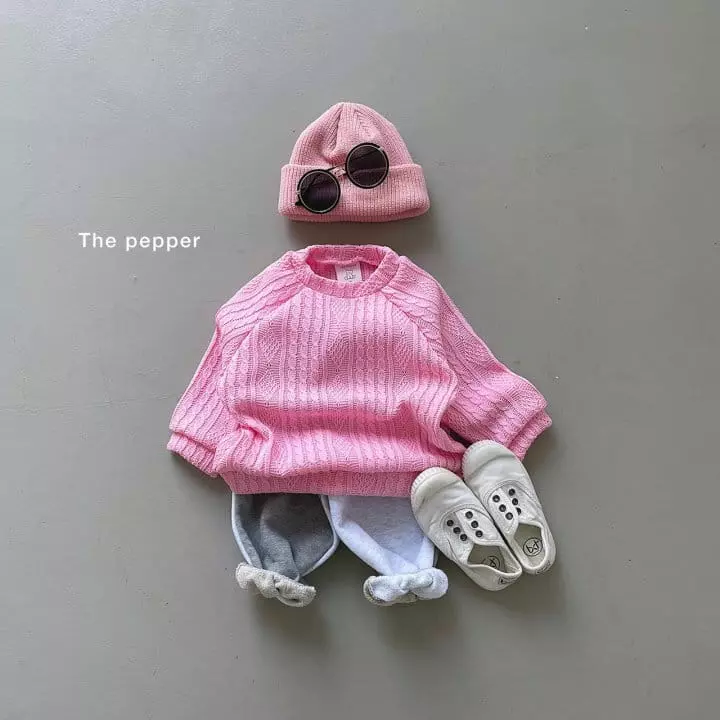 The Pepper - Korean Children Fashion - #designkidswear - Twist Knit Tee - 10