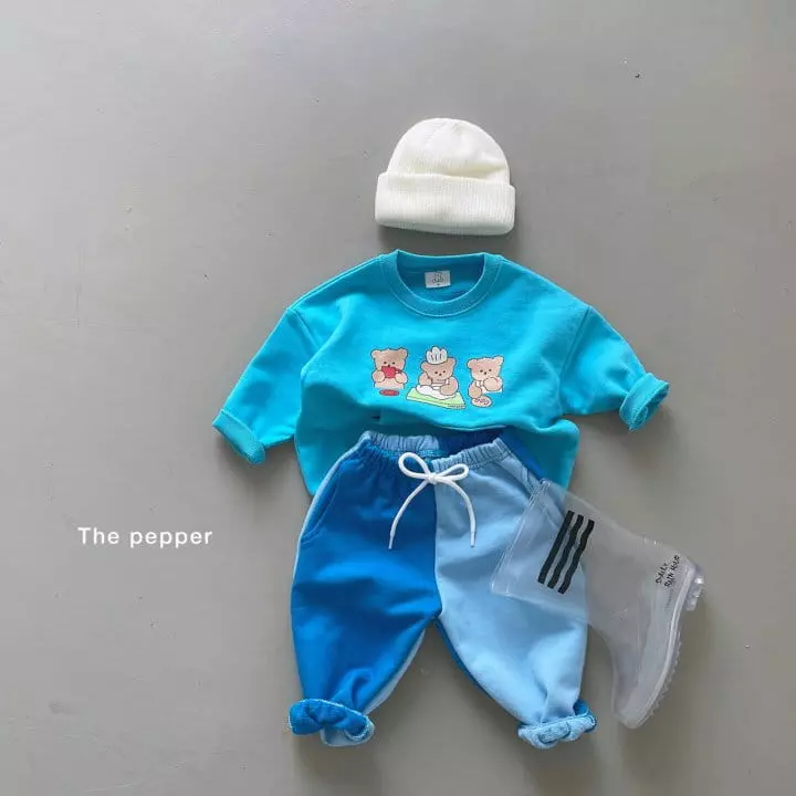 The Pepper - Korean Children Fashion - #designkidswear - Bear Kangaroo Sweatshirt - 9