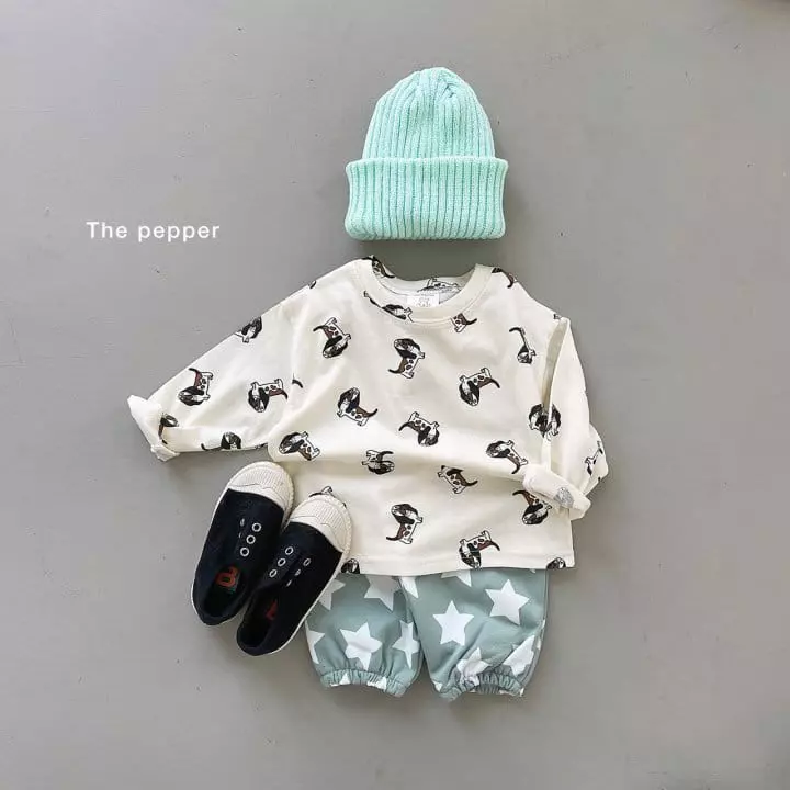 The Pepper - Korean Children Fashion - #designkidswear - Puppy Basic Tee - 6