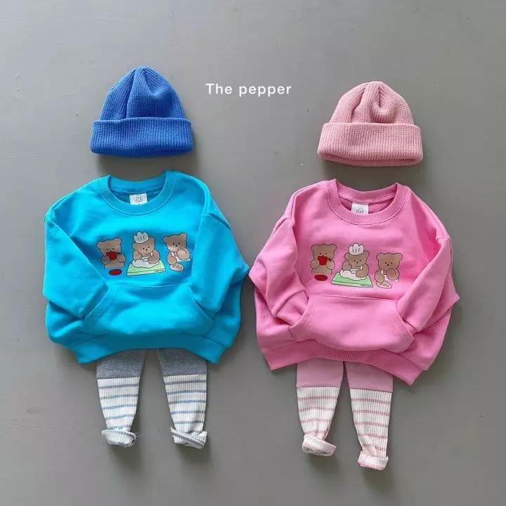 The Pepper - Korean Children Fashion - #discoveringself - Bear Kangaroo Sweatshirt - 10