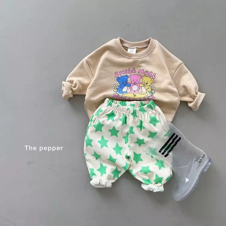 The Pepper - Korean Children Fashion - #discoveringself - Bear Three Sweatshirt - 9