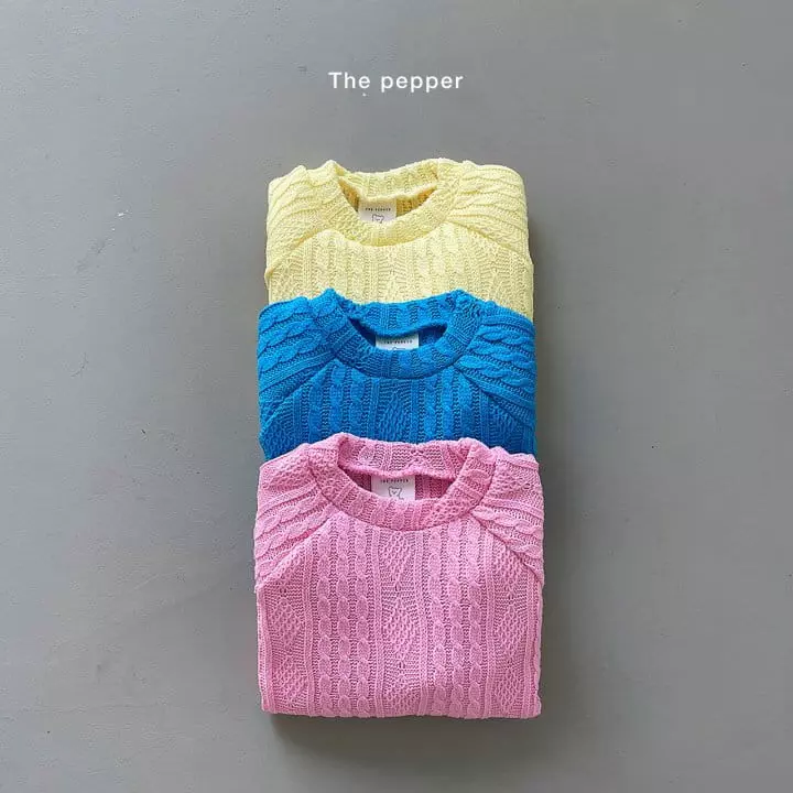 The Pepper - Korean Children Fashion - #fashionkids - Twist Knit Tee - 12