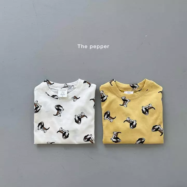 The Pepper - Korean Children Fashion - #kidzfashiontrend - Puppy Basic Tee - 11