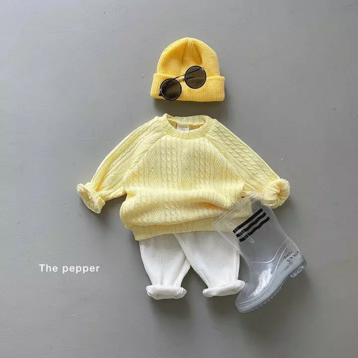 The Pepper - Korean Children Fashion - #littlefashionista - Twist Knit Tee