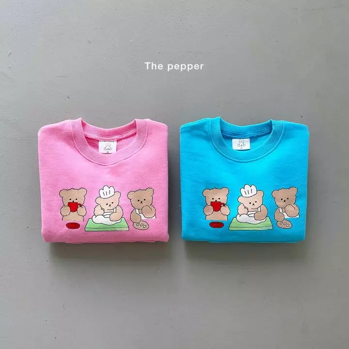 The Pepper - Korean Children Fashion - #magicofchildhood - Bear Kangaroo Sweatshirt