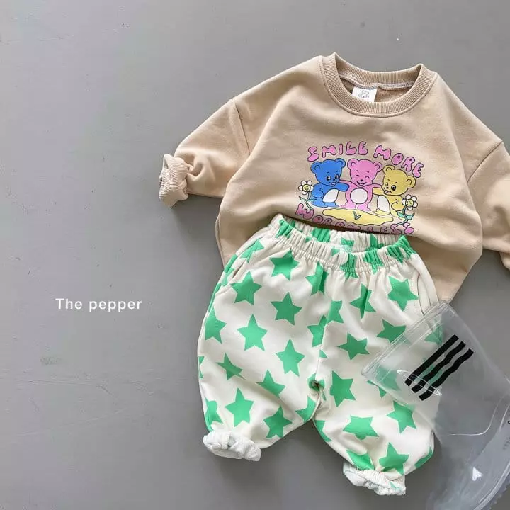 The Pepper - Korean Children Fashion - #magicofchildhood - Star Jogger Pants - 10