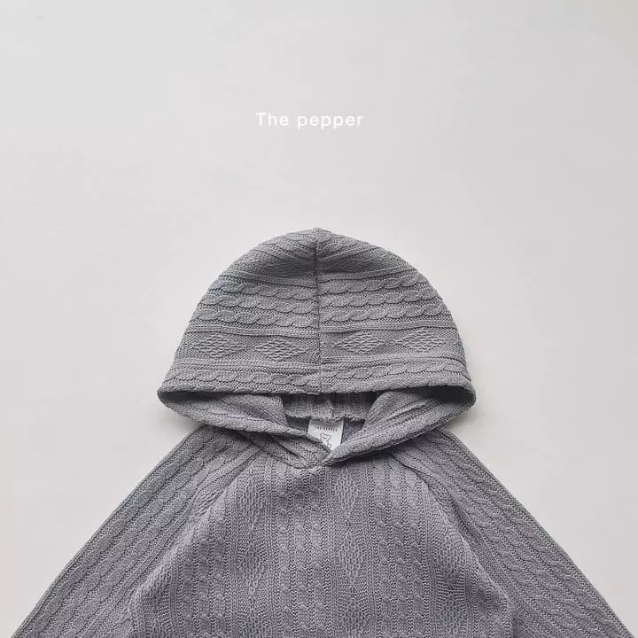 The Pepper - Korean Children Fashion - #todddlerfashion - Twist Knit Top Bottom Set - 7