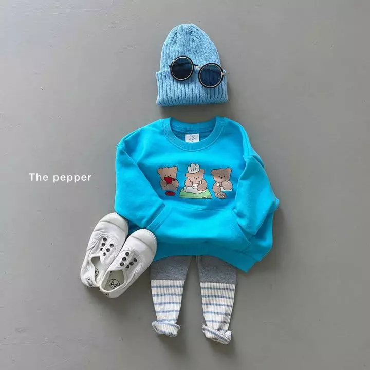 The Pepper - Korean Children Fashion - #toddlerclothing - Bear Kangaroo Sweatshirt - 5
