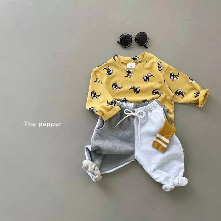 The Pepper - Korean Children Fashion - #toddlerclothing - Puppy Basic Tee - 2